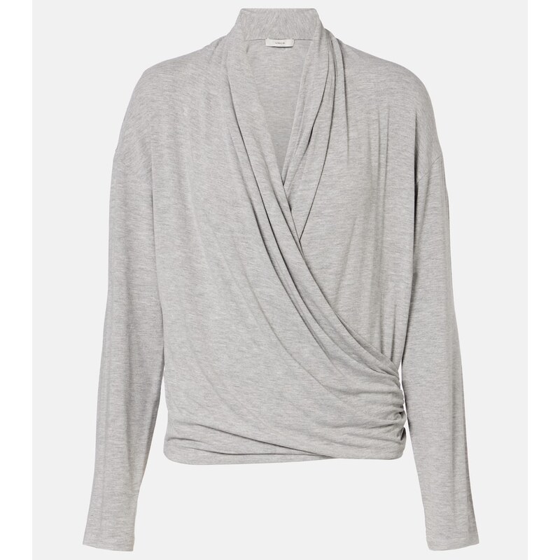 Vince Draped jersey top