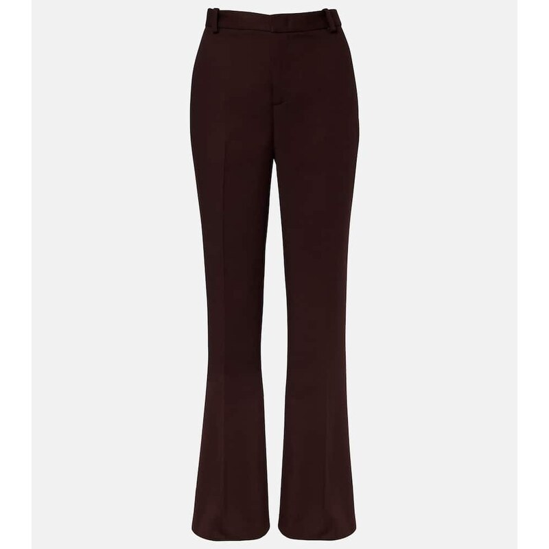 Vince Mid-rise flared pants