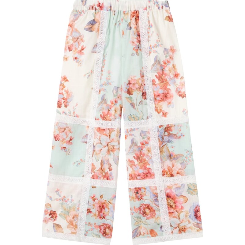 Zimmermann Kids Awaken floral cotton pants
