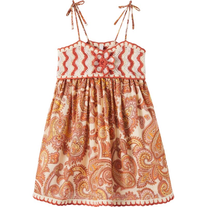 Zimmermann Kids Patience paisley cotton dress