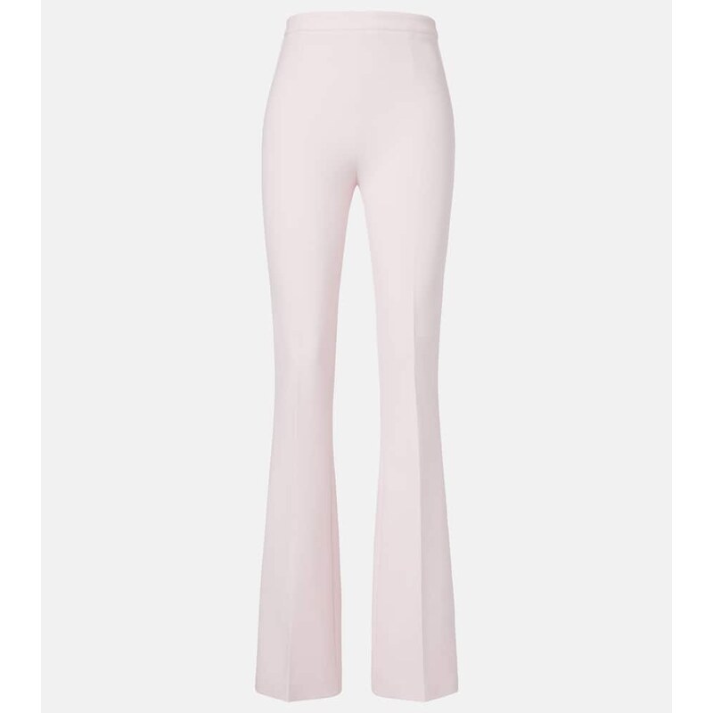 Safiyaa Alexa high-rise crÃªpe flared pants