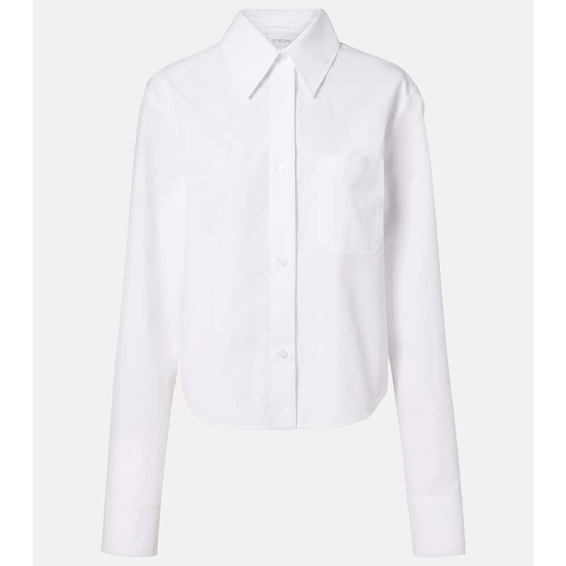 Sportmax Ceppo cotton-blend poplin shirt