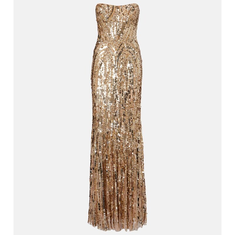 Jenny Packham Euphoria sequined gown