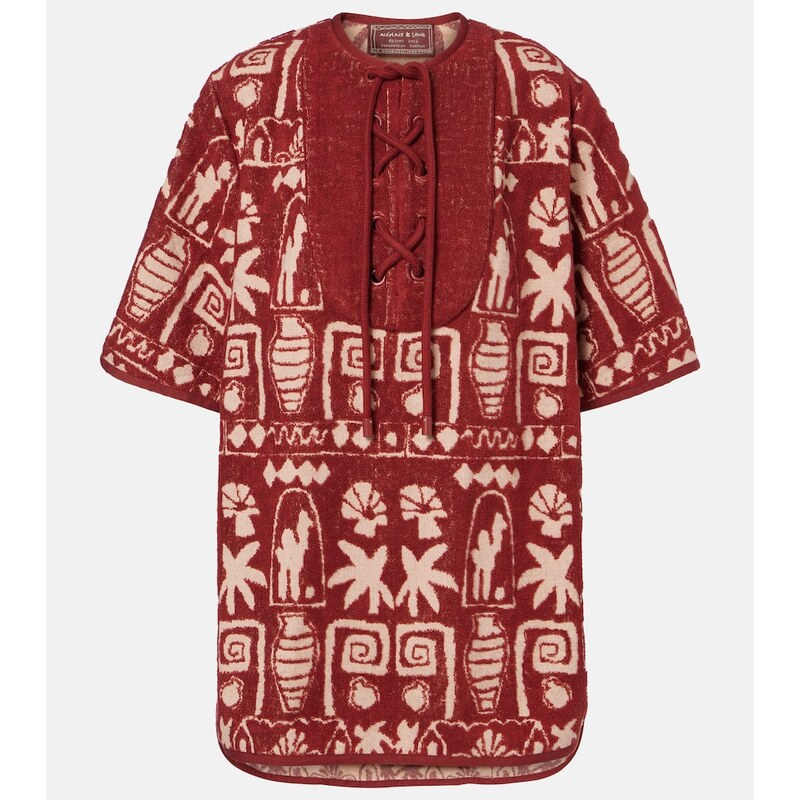 Alemais AlÃmais x LRNCE Maya cotton minidress