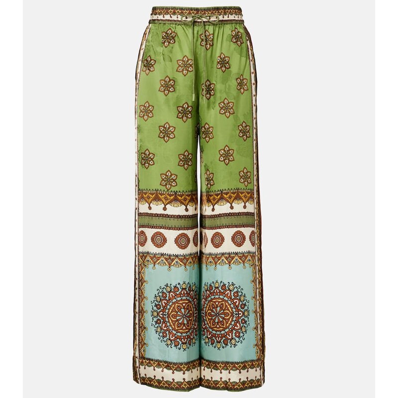 Alemais AlÃmais Contina jacquard palazzo pants