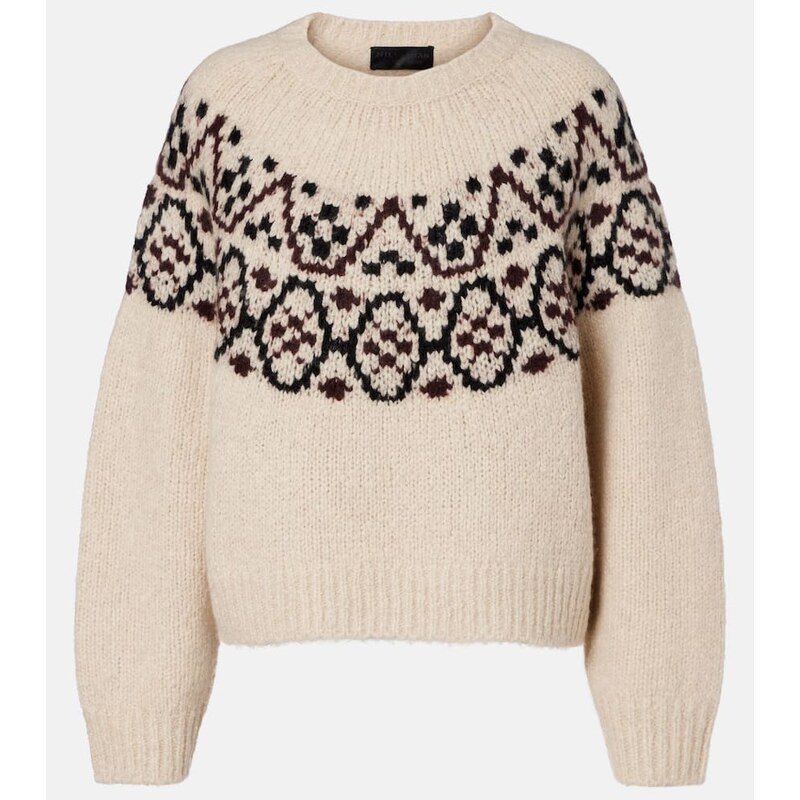 Nili Lotan Chrissy Fair Isle jacquard sweater
