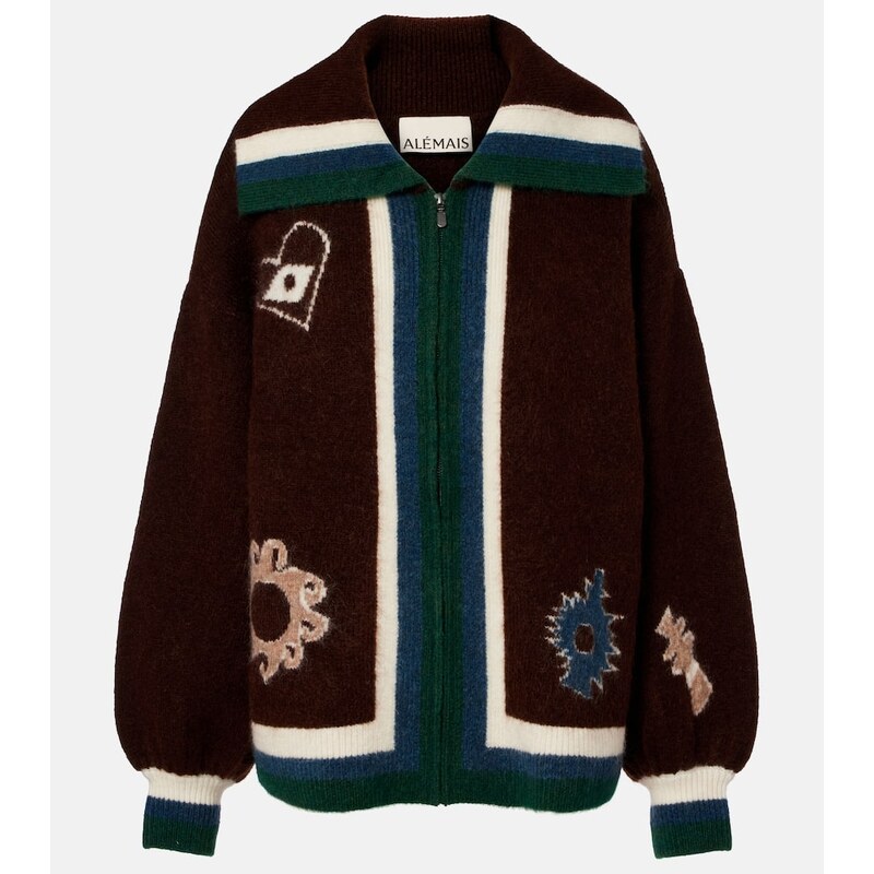Alémais Maroc intarsia cardigan