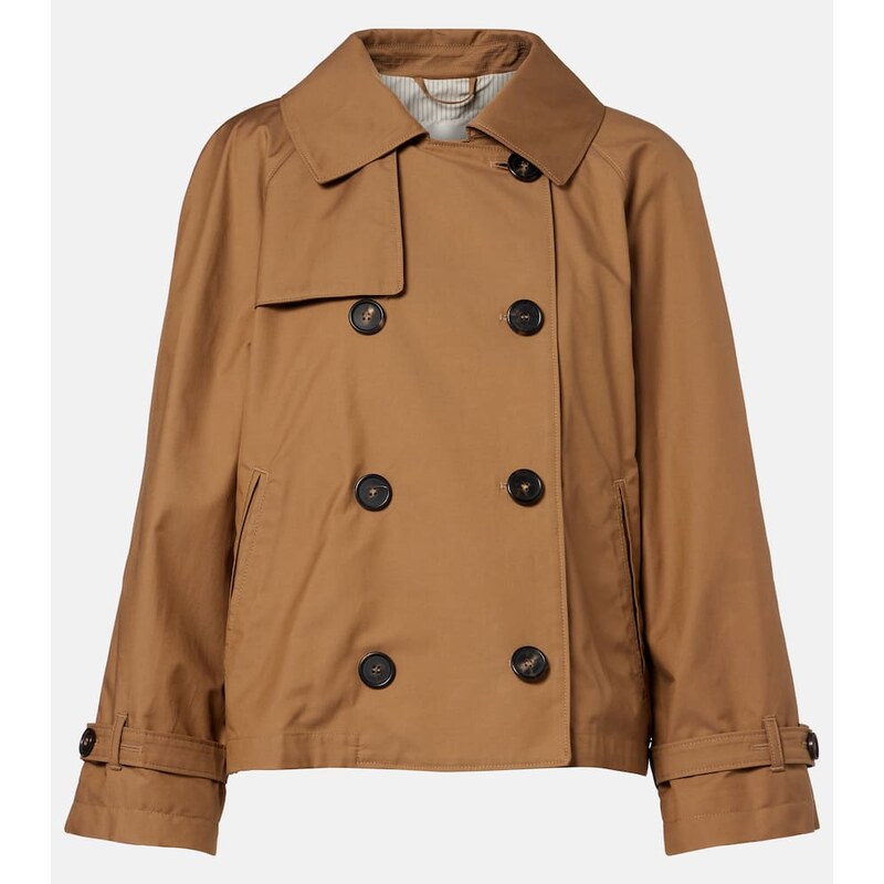 Max Mara The Cube Tesoro cotton-blend twill jacket