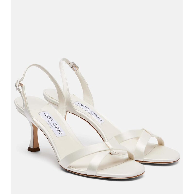 Jimmy Choo Elsy 70 satin sandals
