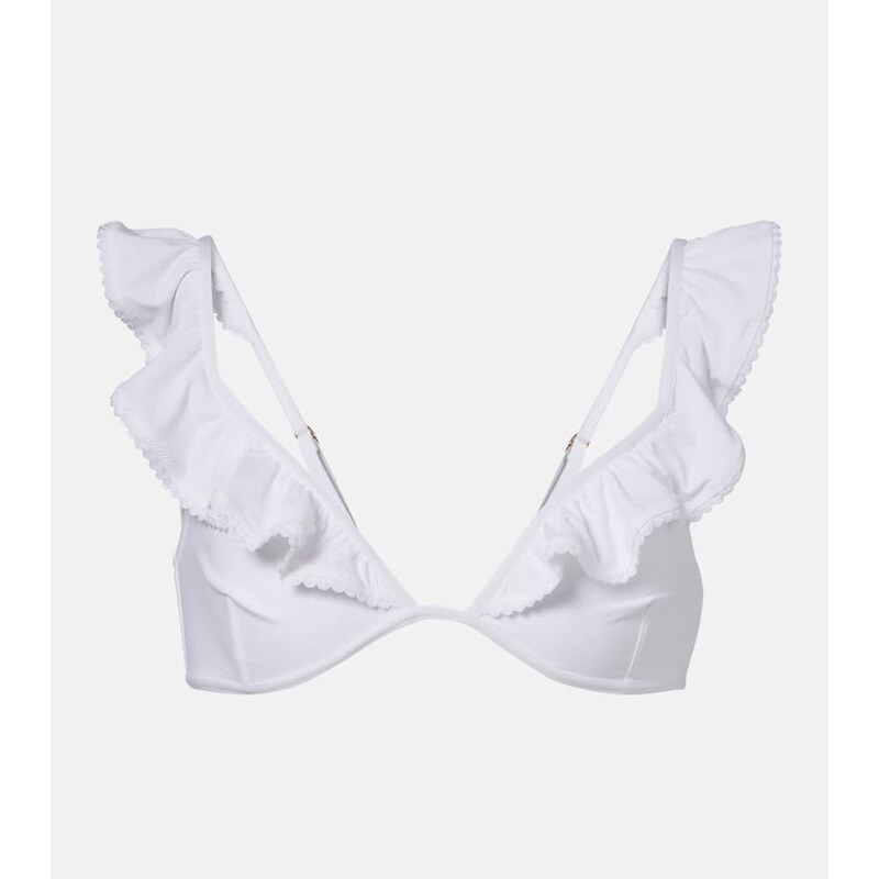 Melissa Odabash Pompano ruffled bikini top