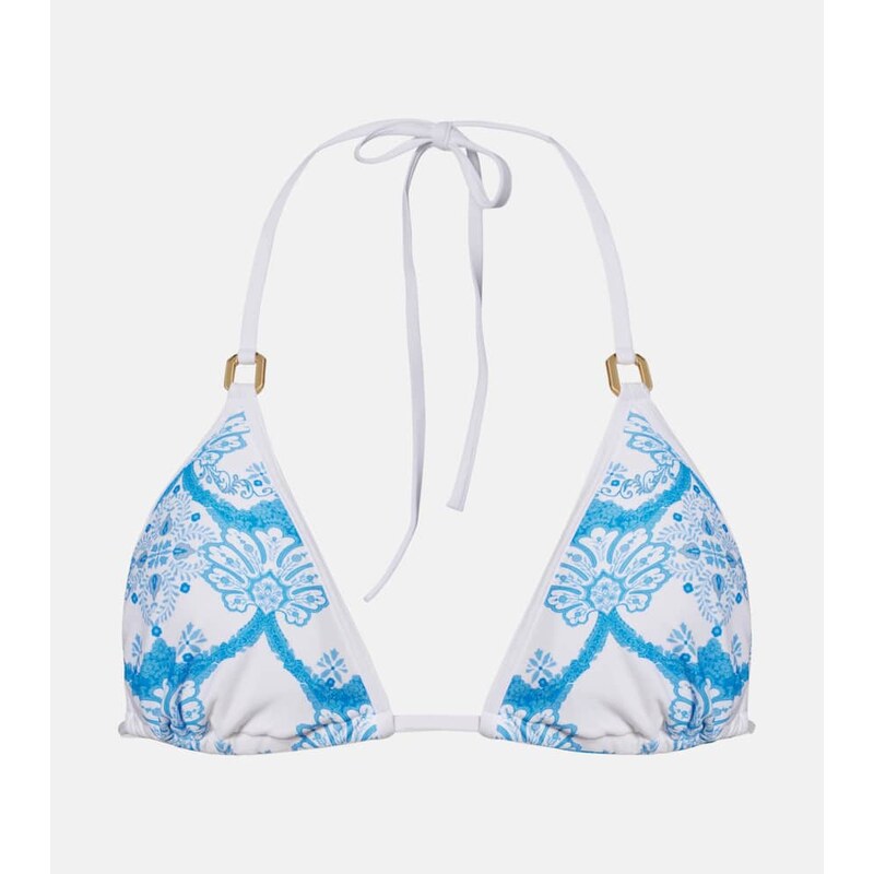Melissa Odabash Malta printed bikini top