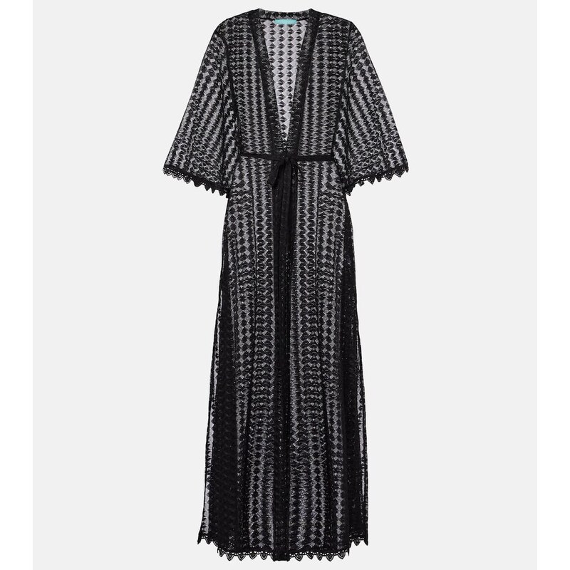 Melissa Odabash Talitha semi-sheer kaftan