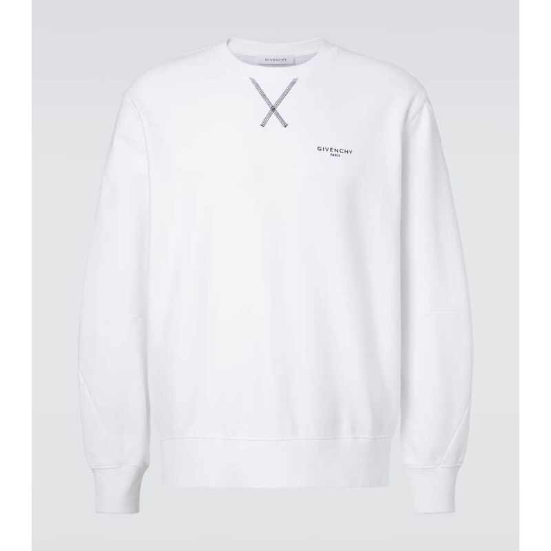 Mikina z bavlny s logem Givenchy v bílé barvě