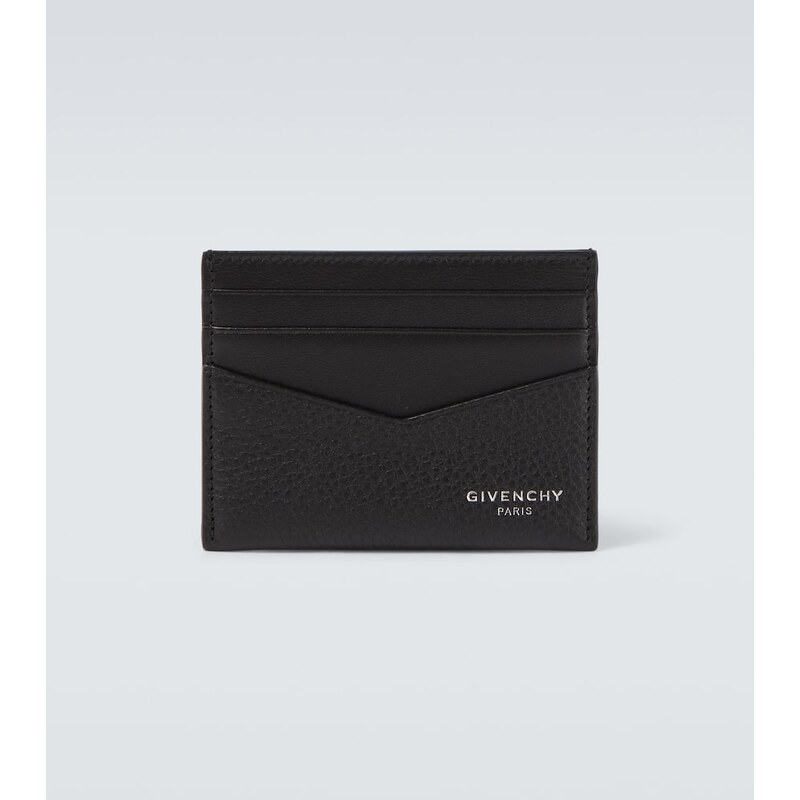 Givenchy Logo leather card holder