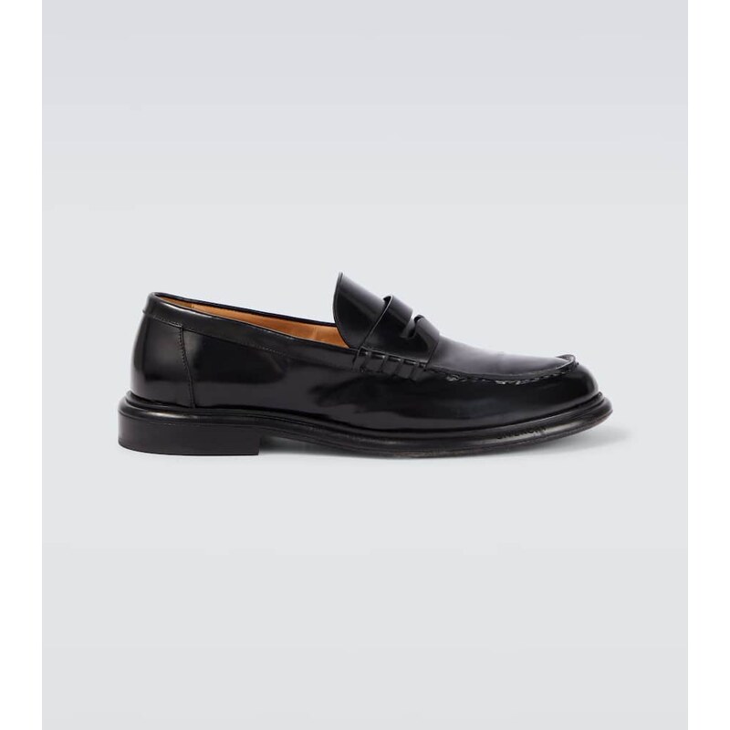 Givenchy Gent kůže mokasíny v černé barvě