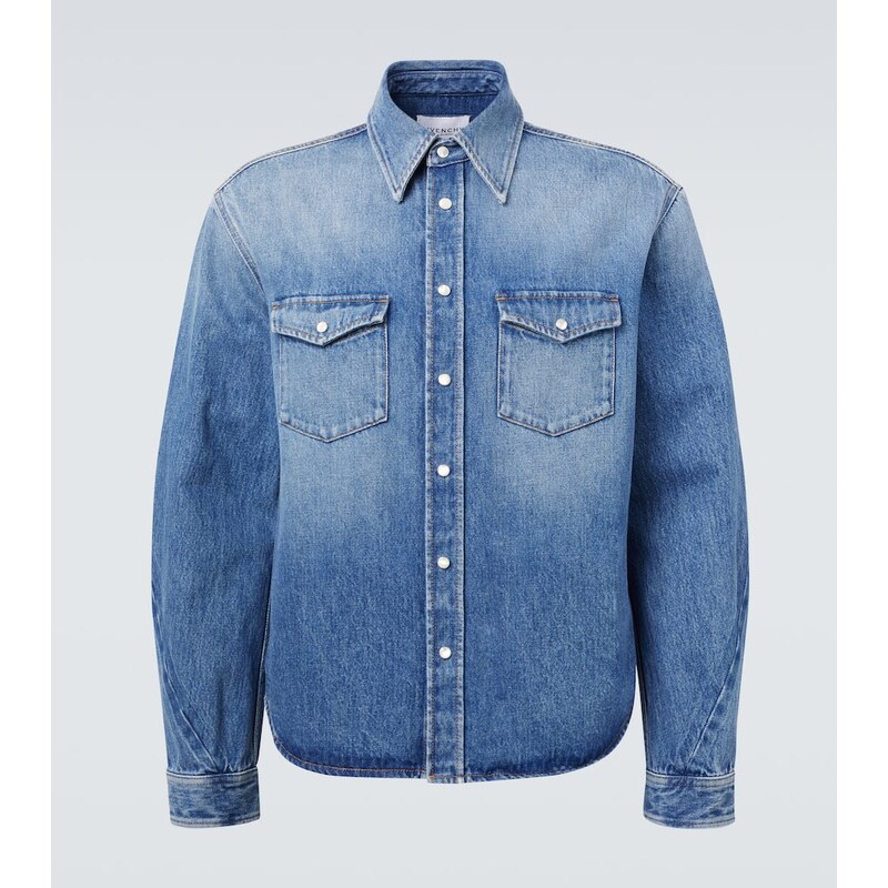 Givenchy Couture Seam denim shirt