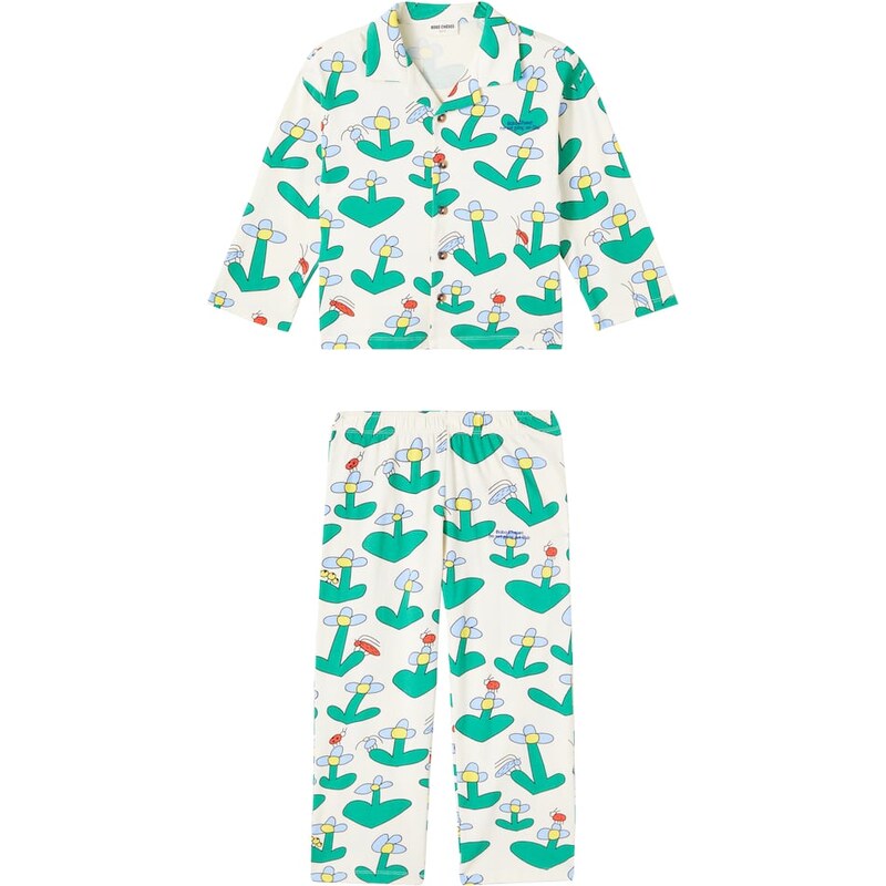 Bobo Choses Dancing Flower cotton pajamas