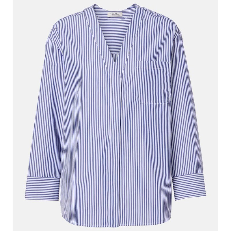 S Max Mara Chicca cotton poplin shirt