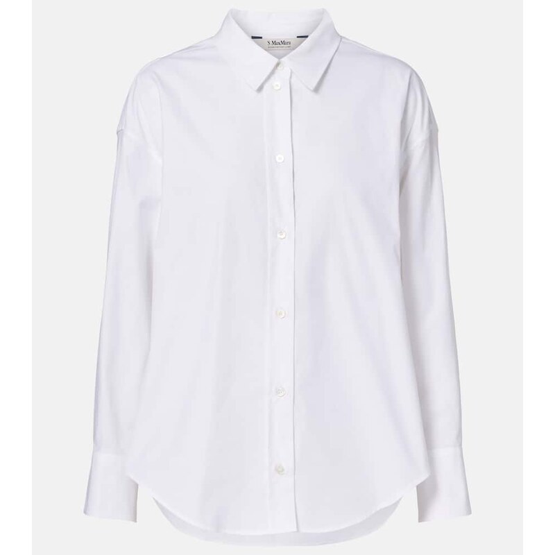 S Max Mara Adele cotton poplin shirt
