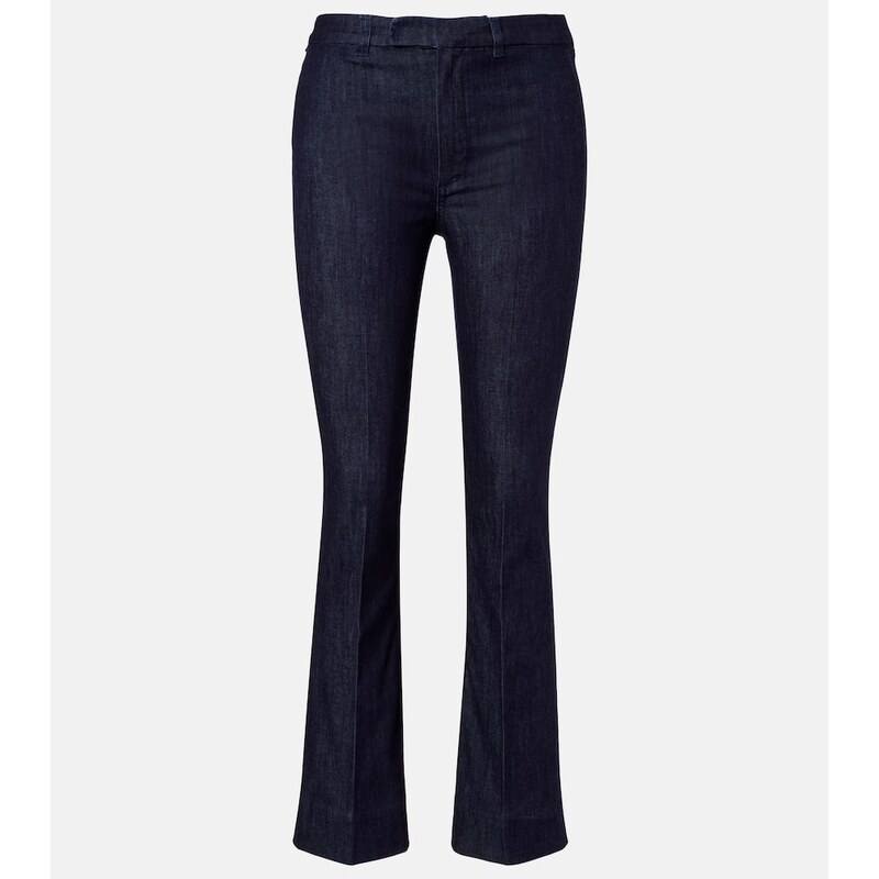 S Max Mara Diana cotton-blend slim pants