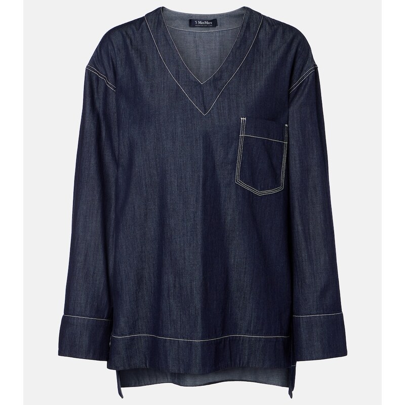 S Max Mara Pace denim shirt