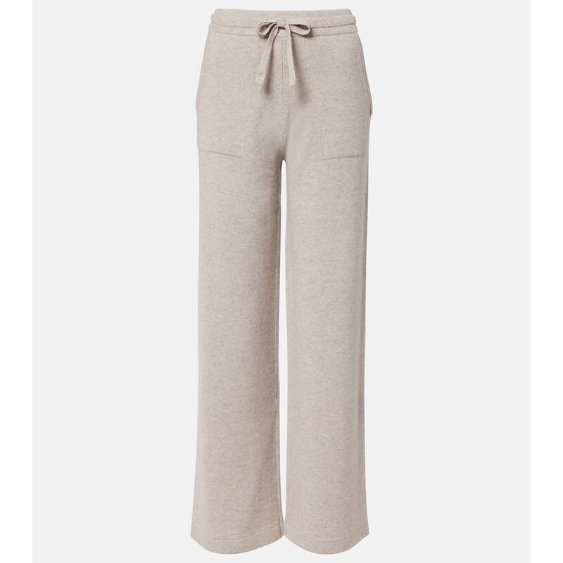 S Max Mara Pietra wool and cashmere straight pants