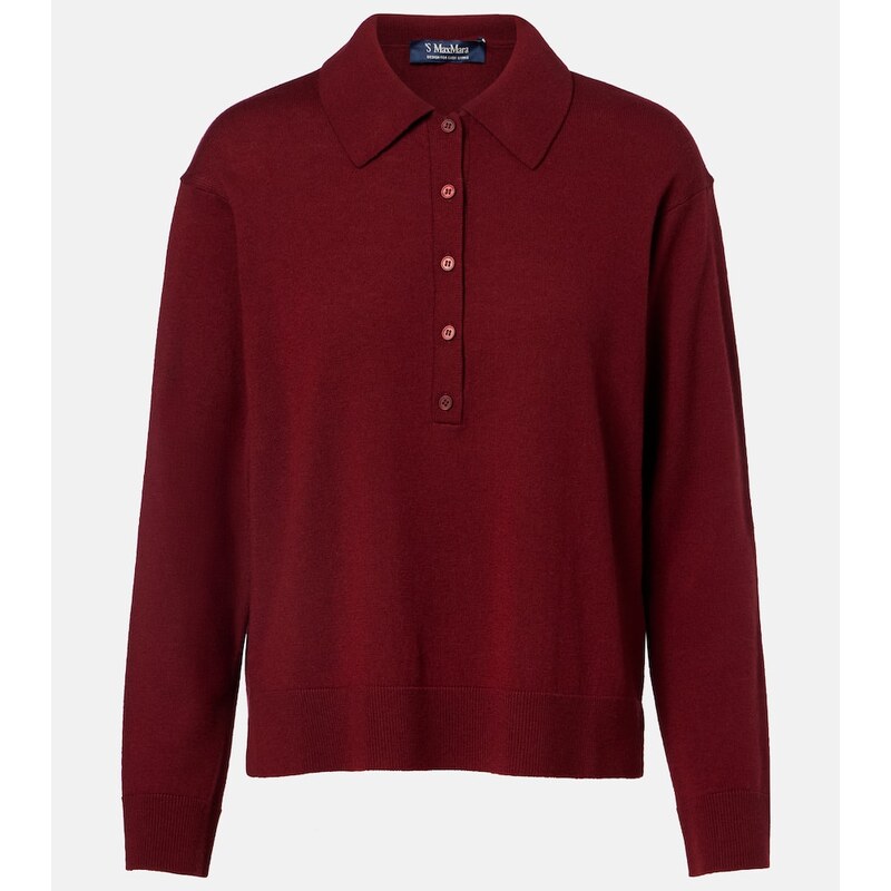 S Max Mara Frisia wool polo sweater