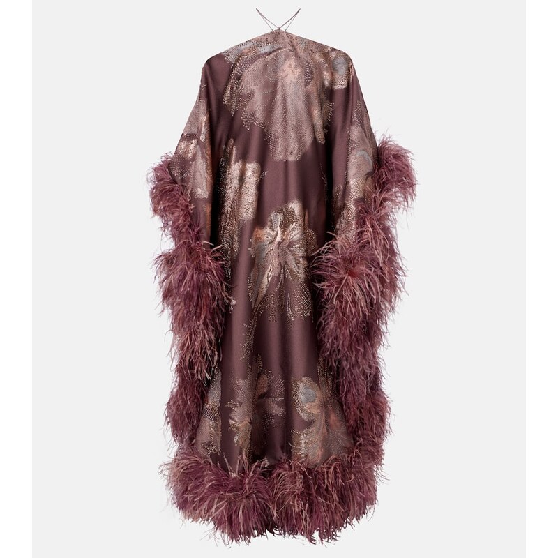 Taller Marmo Sza Sza Bloom fil coupé kaftan