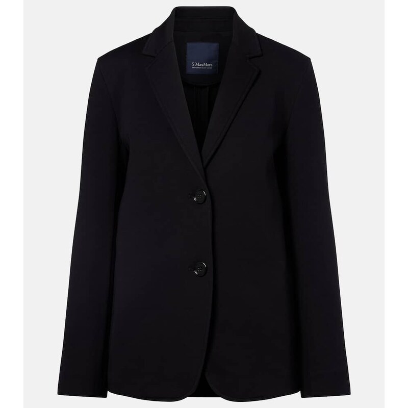 S Max Mara Matollo cotton-blend jersey blazer