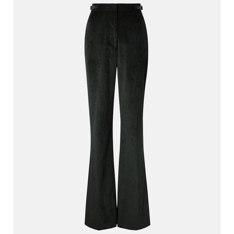 Gabriela Hearst Vesta cotton corduroy flared pants