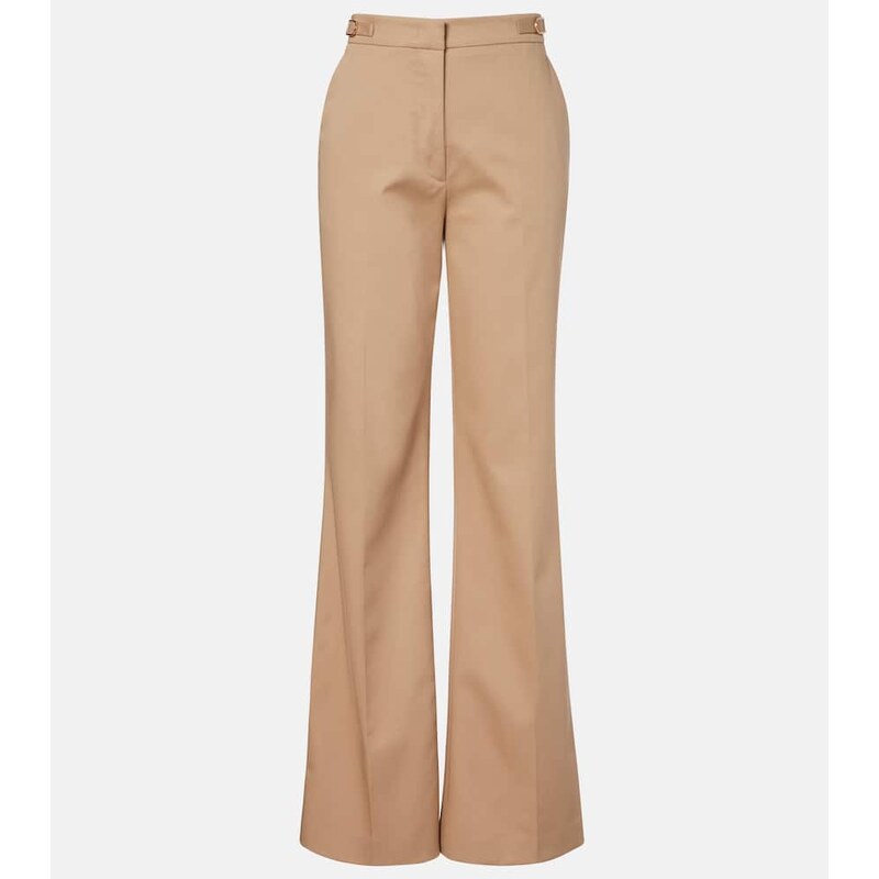 Gabriela Hearst Vesta cotton flared pants