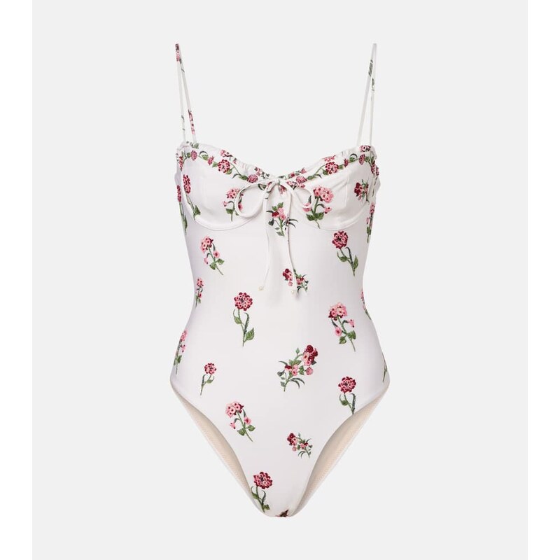 Agua by Agua Bendita Ebano floral swimsuit