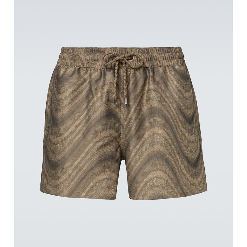 Frescobol Carioca Rio printed swim trunks