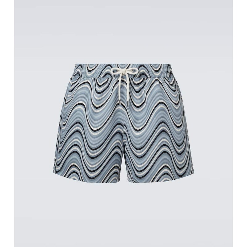 Frescobol Carioca Rio printed swim trunks