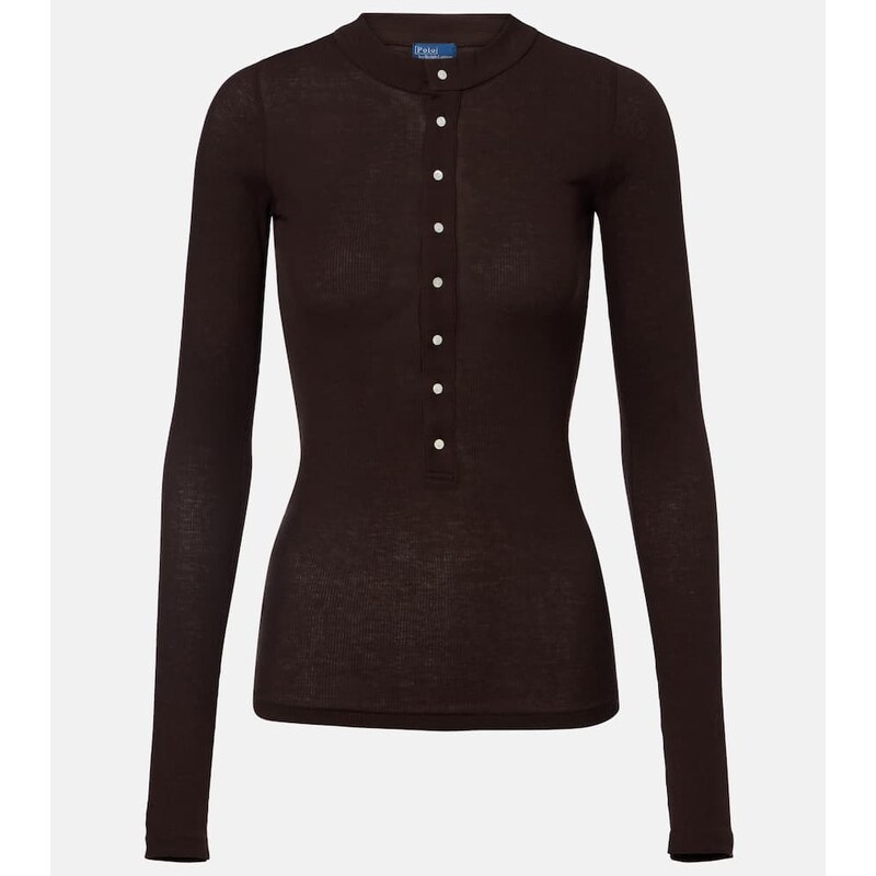 Polo Ralph Lauren Cotton jersey Henley shirt