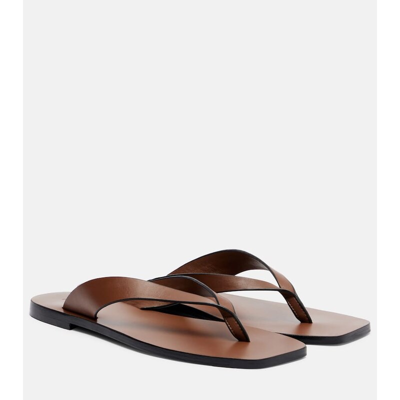 A.Emery Kinto leather thong sandals