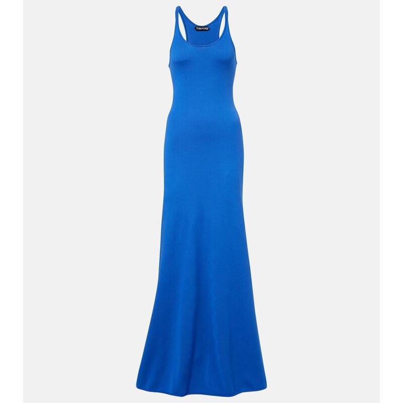 Tom Ford Knitted wool maxi dress