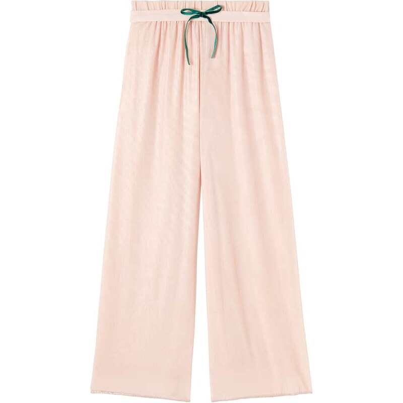 Oseree Kids OsÃree Kids Bow-detail tulle pants