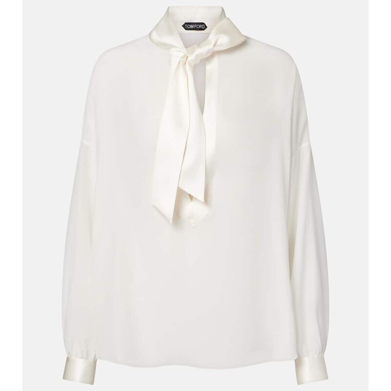 Tom Ford Silk crÃªpe de chine blouse