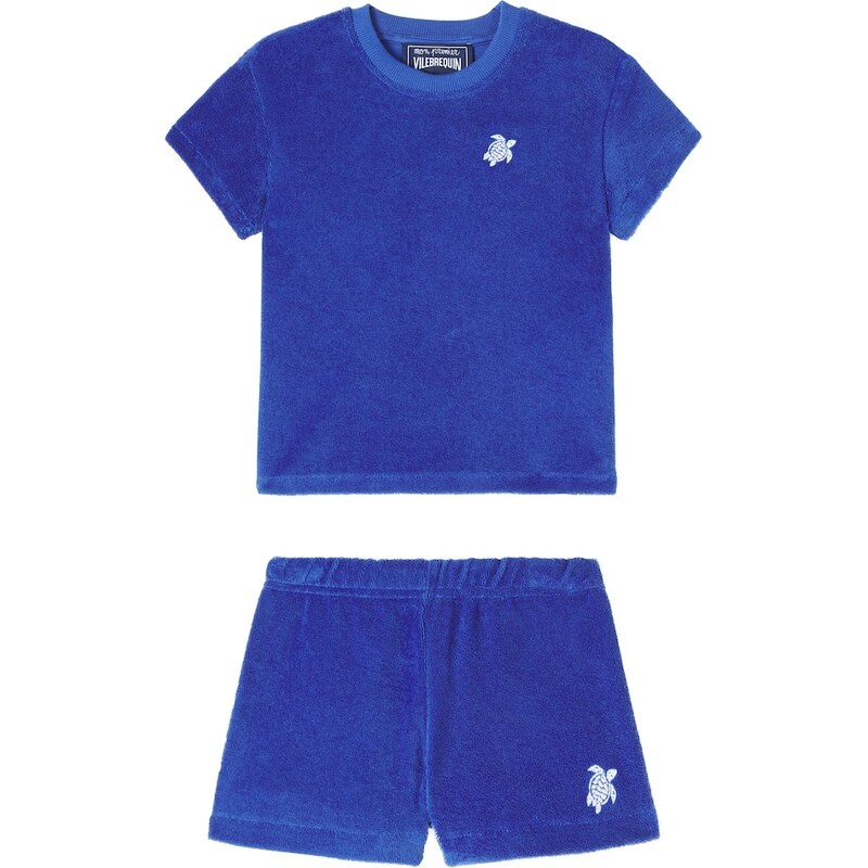 Vilebrequin Kids Baby set of cotton terry T-shirt and shorts