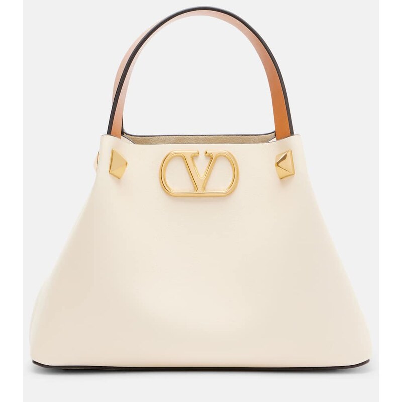 Valentino Garavani VLogo Small leather top-handle bag