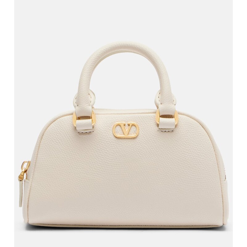 Valentino Garavani VLogo Mini leather top-handle bag
