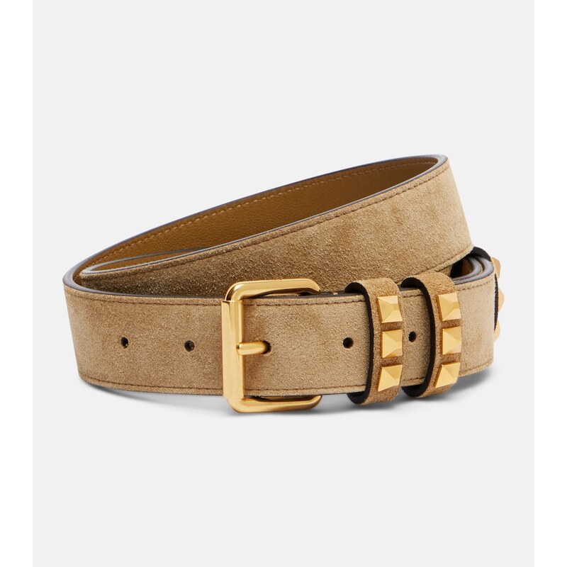 Valentino Garavani Rockstud suede belt