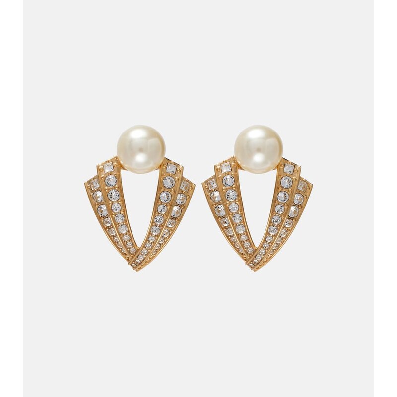 Valentino Je Les V embellished earrings