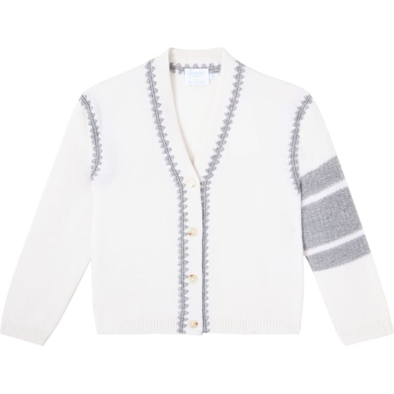 Bonpoint x Guest in Residence Lyndon striped cashmere cardigan