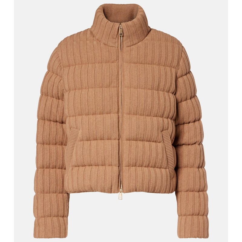Moncler Wool and cashmere down jacket