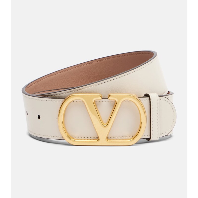 Valentino Garavani VLogo reversible leather belt