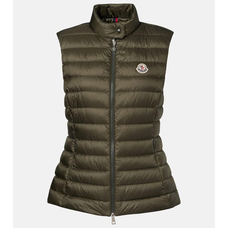 Moncler Igens vesta v zelené barvě