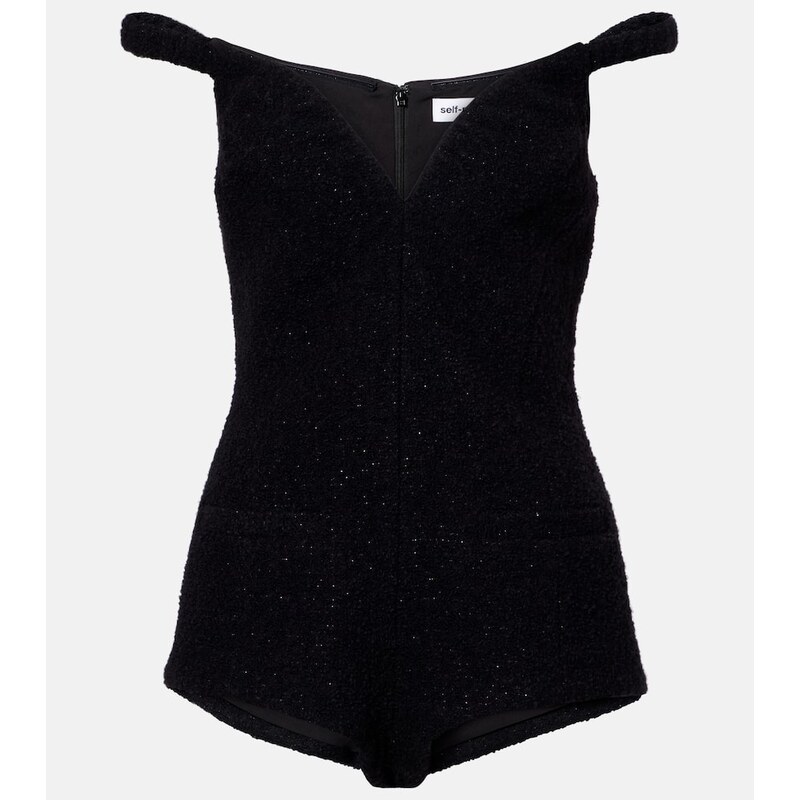 Self-Portrait Off-shoulder romper