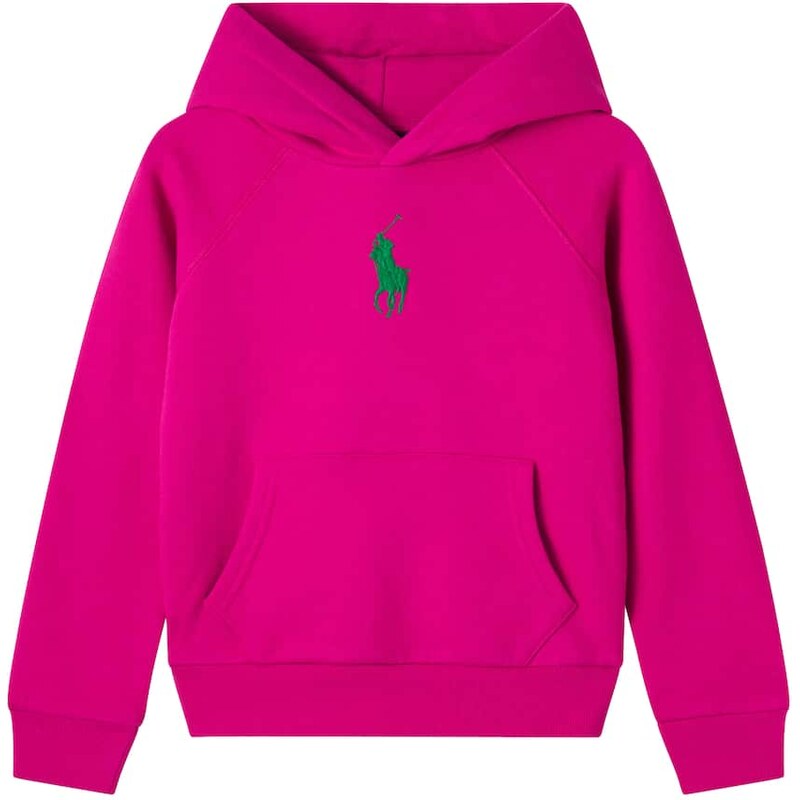 Polo Ralph Lauren Kids Logo cotton-blend fleece hoodie